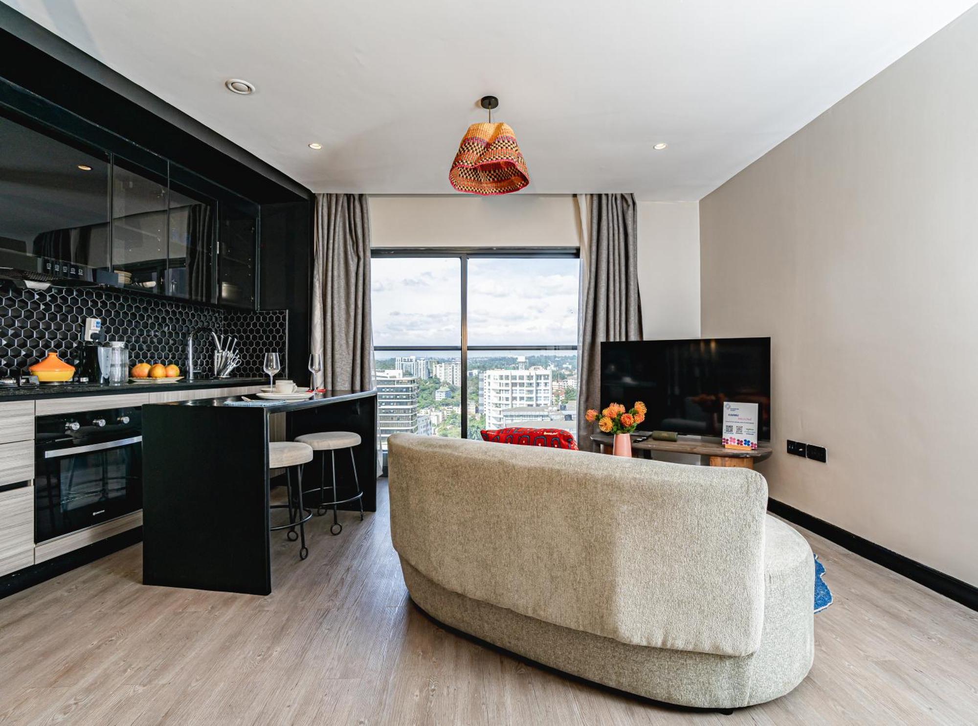 Escada Studio & 2-Bedroom, Rooftop Swimming Pool, Gym, Workspace, Wonderiss Homes Westland Living 奈洛比 外观 照片