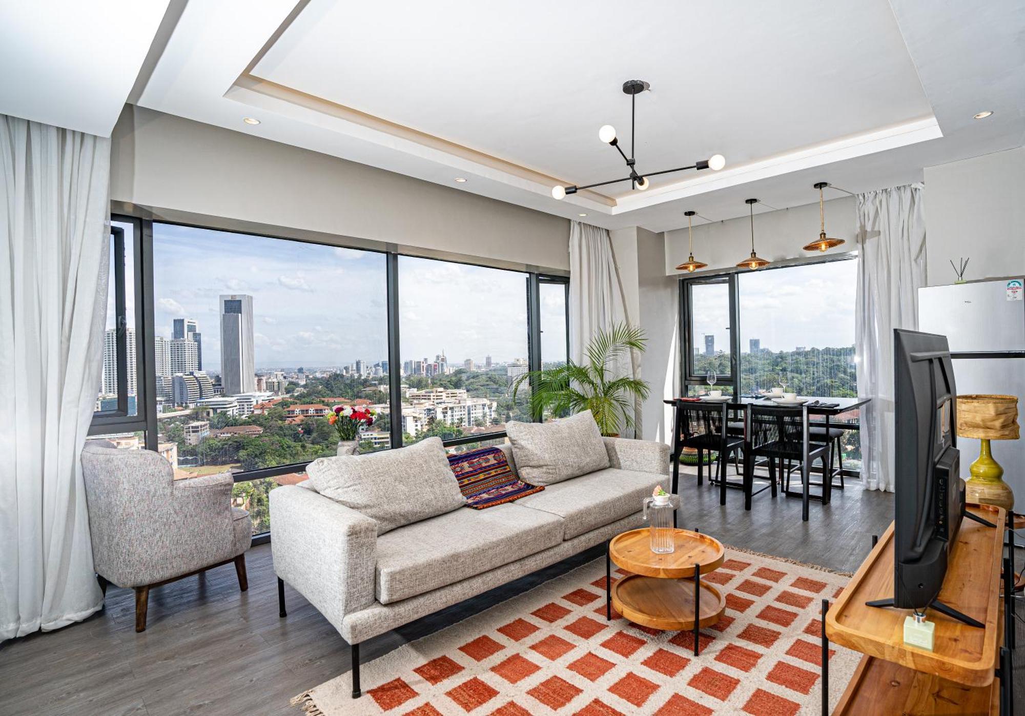Escada Studio & 2-Bedroom, Rooftop Swimming Pool, Gym, Workspace, Wonderiss Homes Westland Living 奈洛比 外观 照片