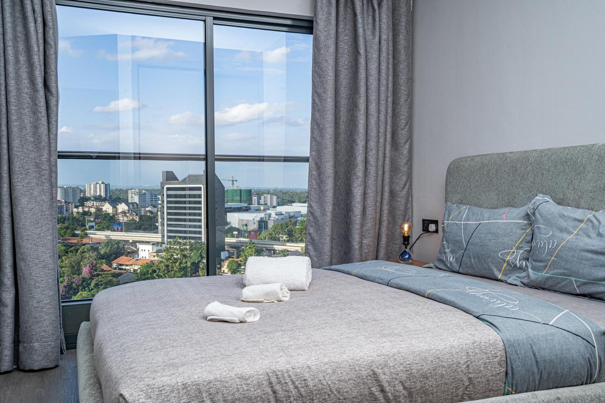 Escada Studio & 2-Bedroom, Rooftop Swimming Pool, Gym, Workspace, Wonderiss Homes Westland Living 奈洛比 外观 照片