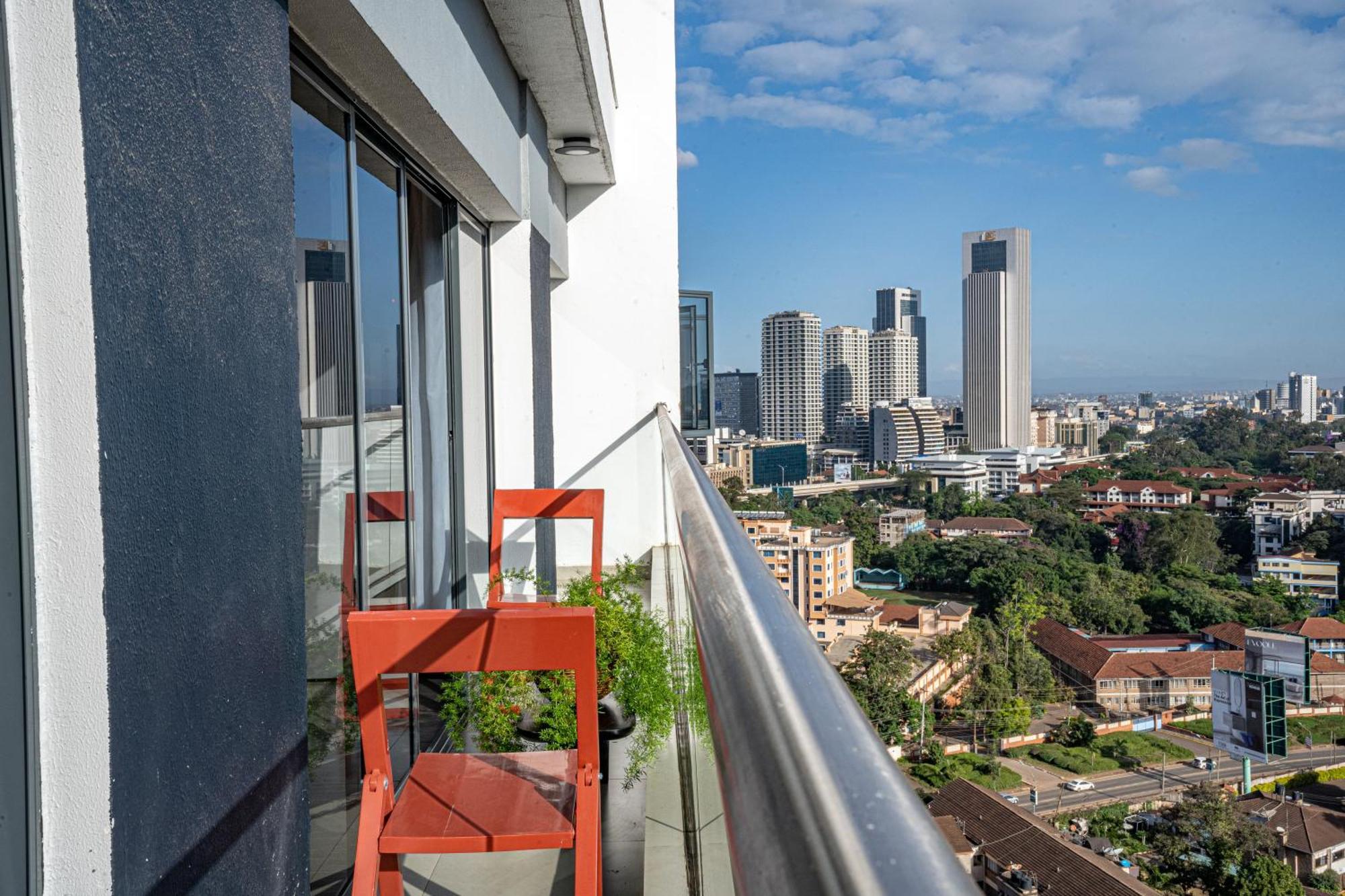 Escada Studio & 2-Bedroom, Rooftop Swimming Pool, Gym, Workspace, Wonderiss Homes Westland Living 奈洛比 外观 照片