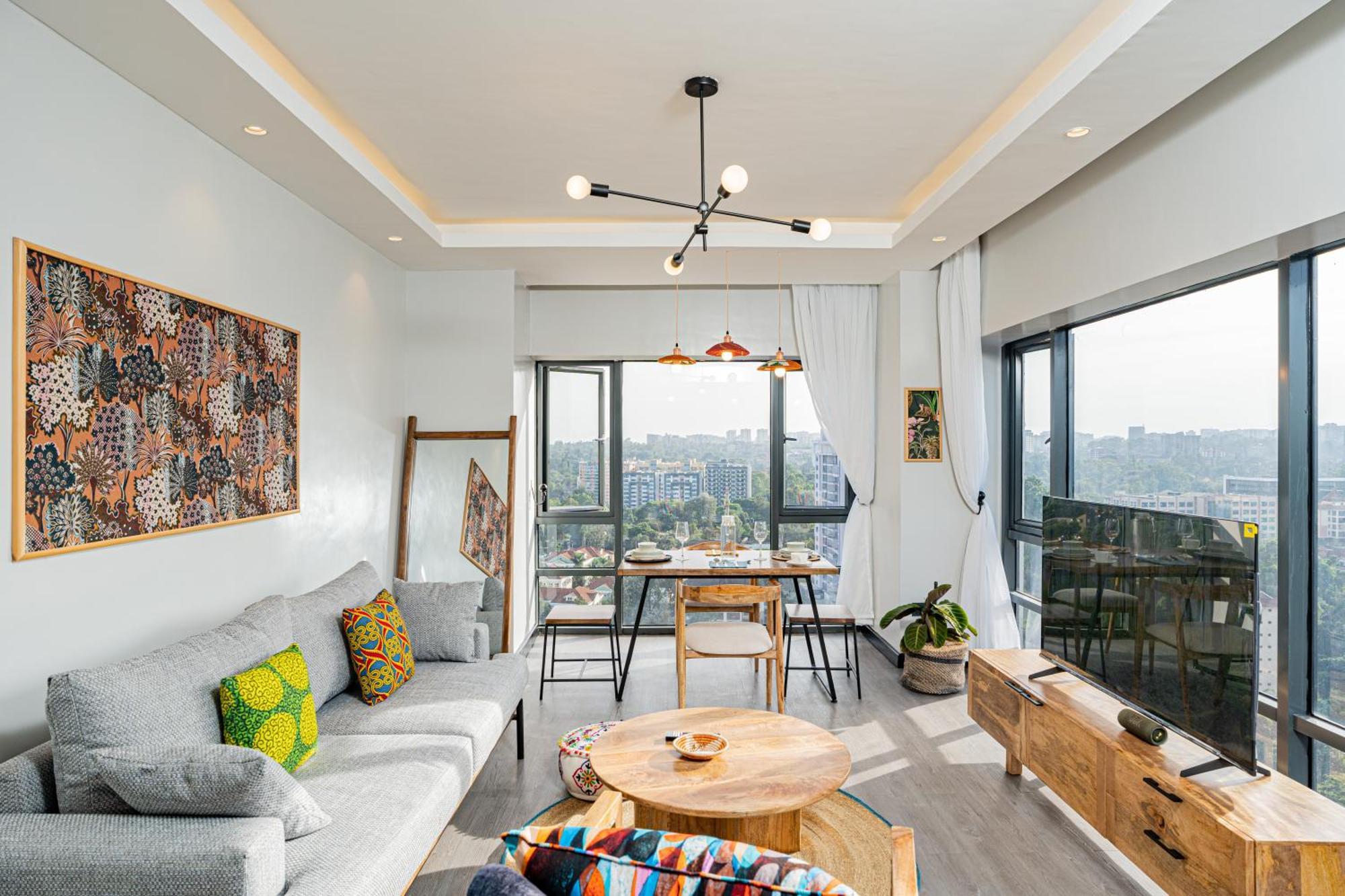 Escada Studio & 2-Bedroom, Rooftop Swimming Pool, Gym, Workspace, Wonderiss Homes Westland Living 奈洛比 外观 照片